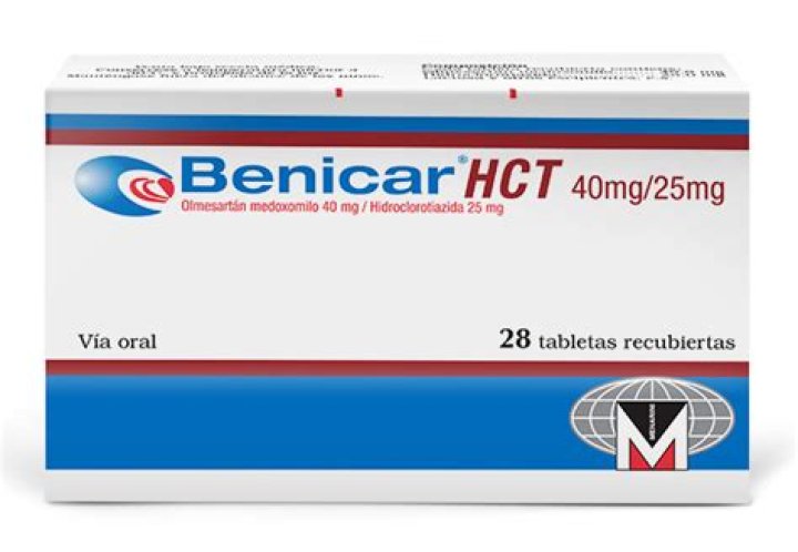Is there a generic for Benicar HCT 40 25?