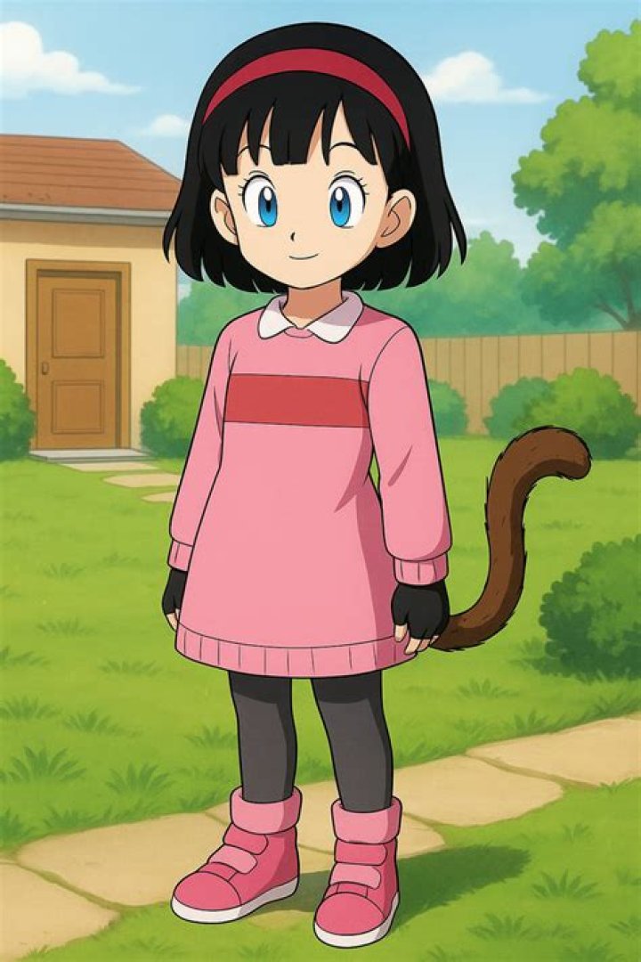 Is Videl half Saiyan?
