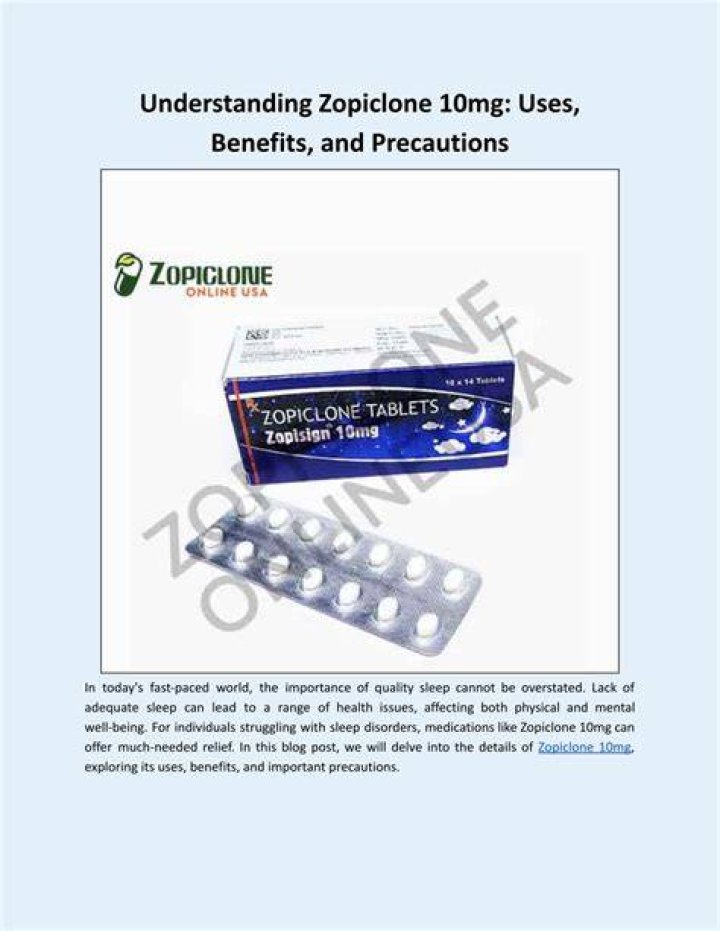 Is zopiclone stronger than eszopiclone?