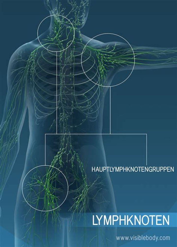 Kann man Lymphknoten der Brust Tasten?