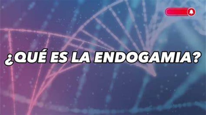 Que significa la palabra endogamia?