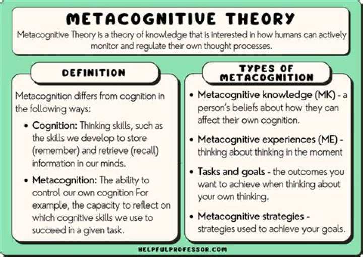 What are metacognitive stems?