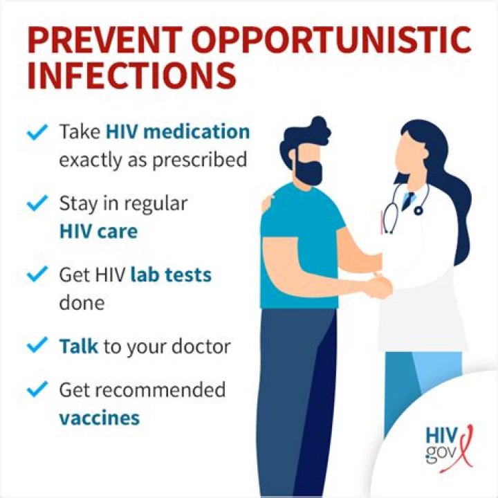What are opportunistic infections related to HIV?