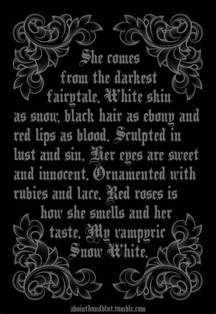 What are some goth quotes?