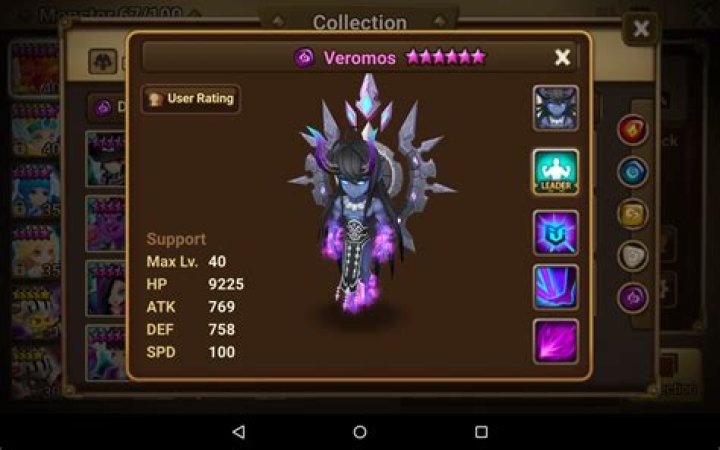 What are the best runes for Veromos?