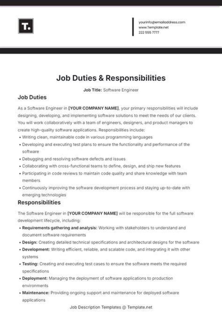 What are the duties and responsibilities of a transport manager?