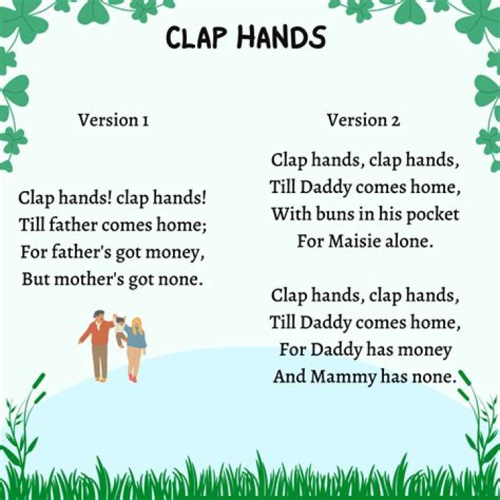 What are the hand-clapping songs?