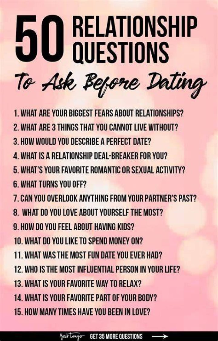 What are the hard questions in a relationship?