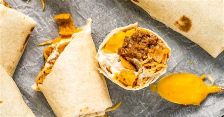 What are the ingredients in bean burrito?