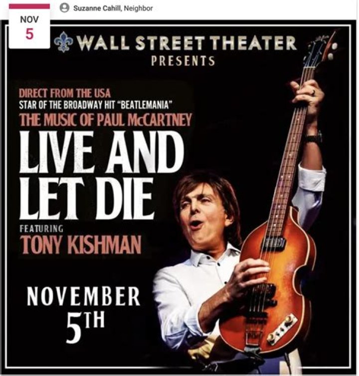 What bands have performed live and Let Die Live?