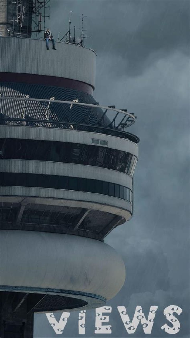What building is in the views album cover?