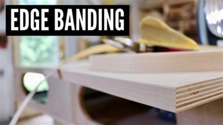 What can I use for edge banding?