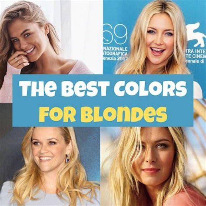 What colors should blondes avoid?