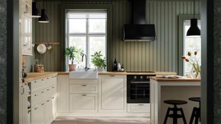 What countertops go with IKEA Bodbyn off white?