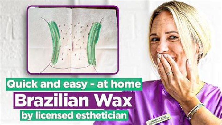 What does a Brazilian wax look like on a woman?