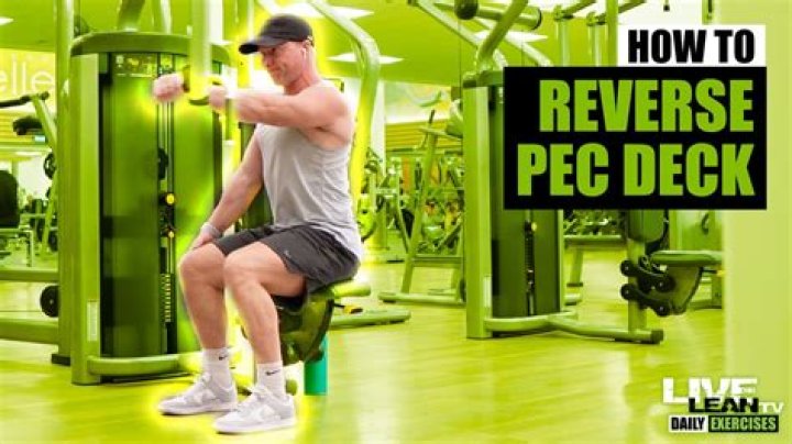 What does a pec deck work?