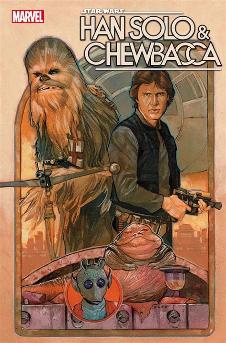 What does Han Solo say to Chewie?