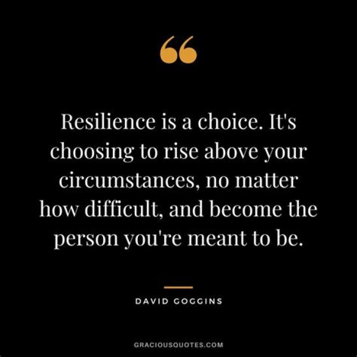 What does it mean to rise above your circumstances?