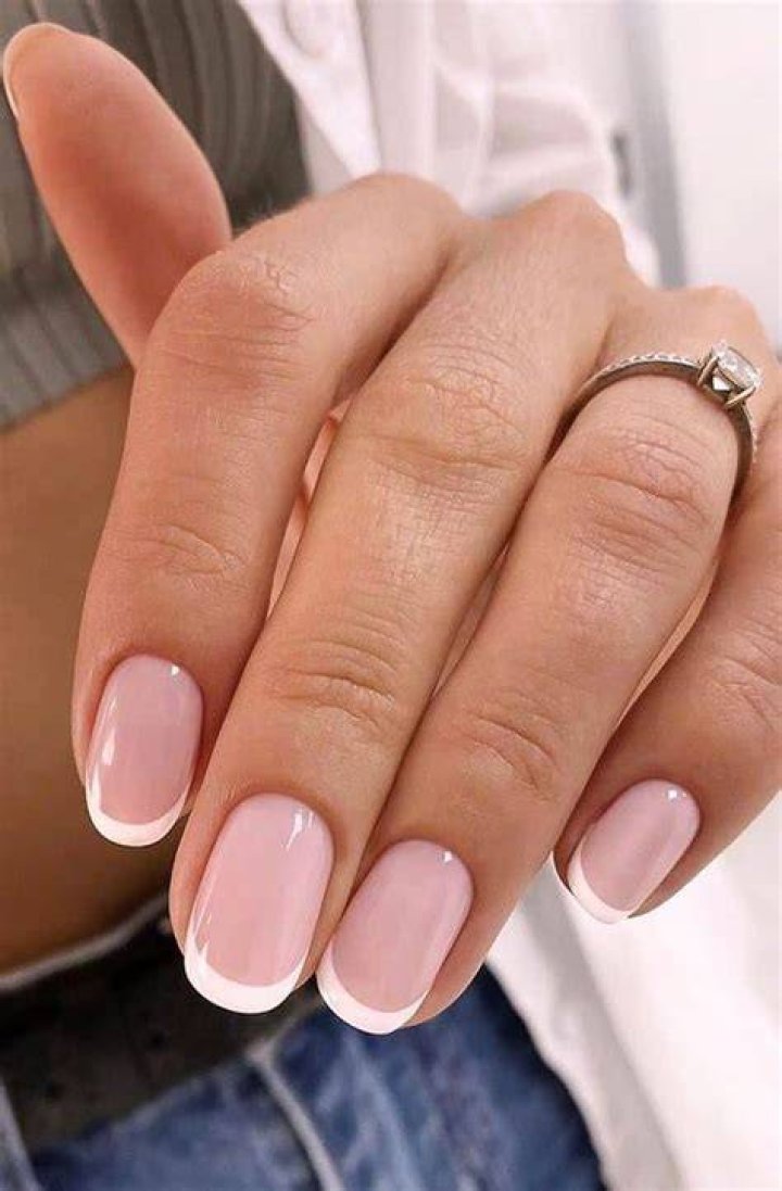 What does pink and white mean at a nail salon?