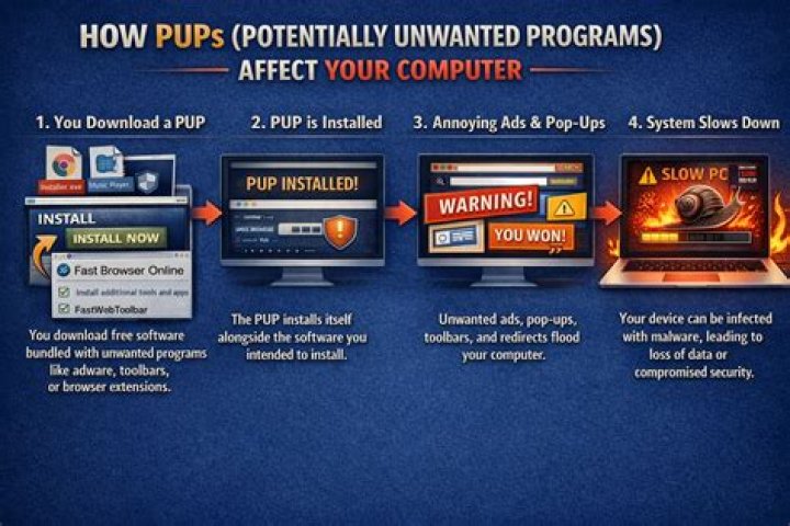 What does PUP detected mean?