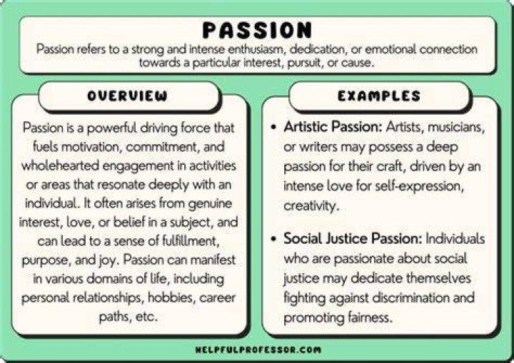 What does Ruling Passion mean?