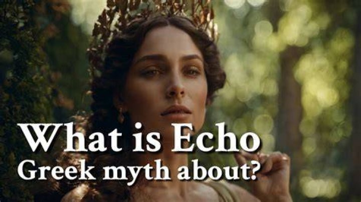What does the Greek myth Echo explain?