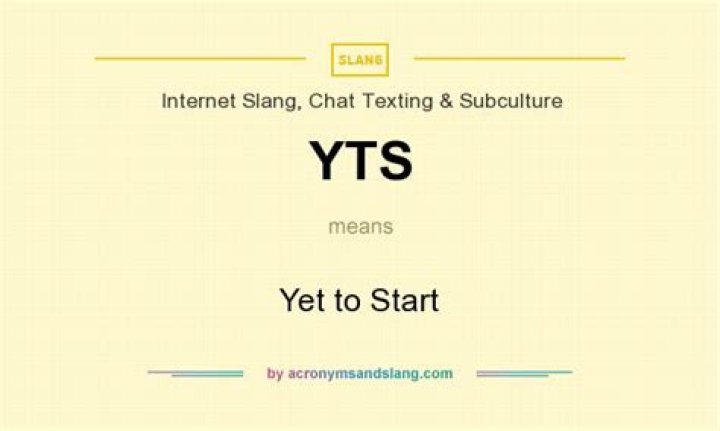 What does YTS stands for?