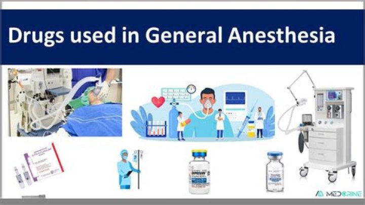 What drug is used for general anesthesia for surgery?