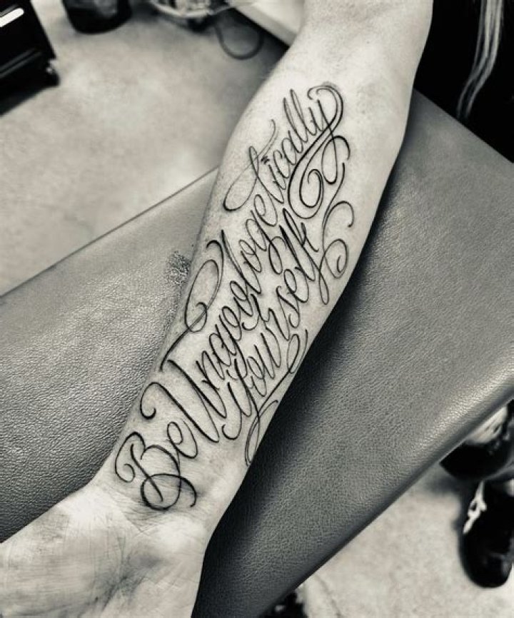 What font do tattoo scripts use?