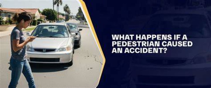 What happens if a pedestrian caused an accident in India?