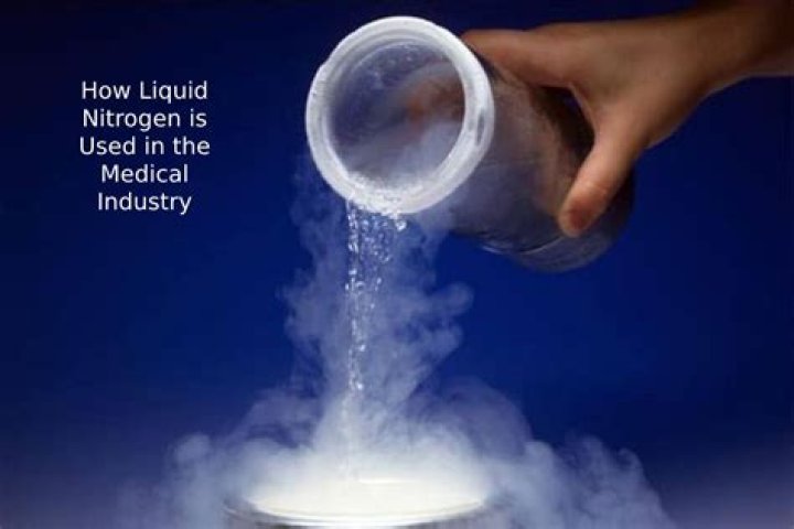 What happens if liquid nitrogen is ingested?