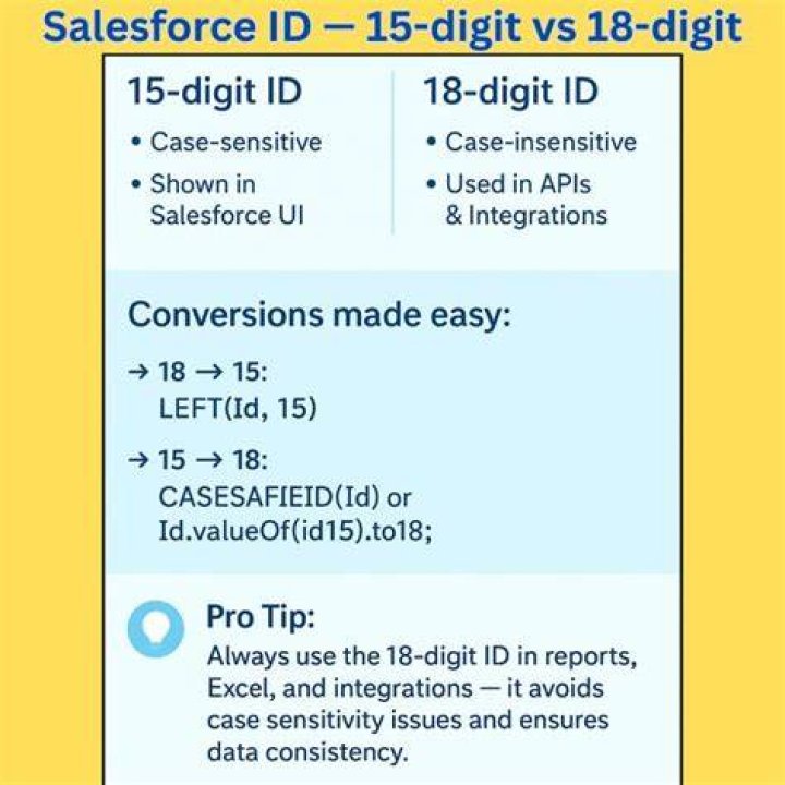 What is 15 digit and 18 digit record in Salesforce?