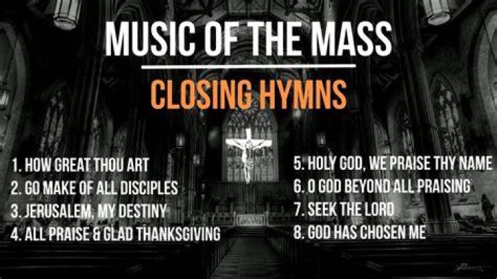 What is a closing hymn?