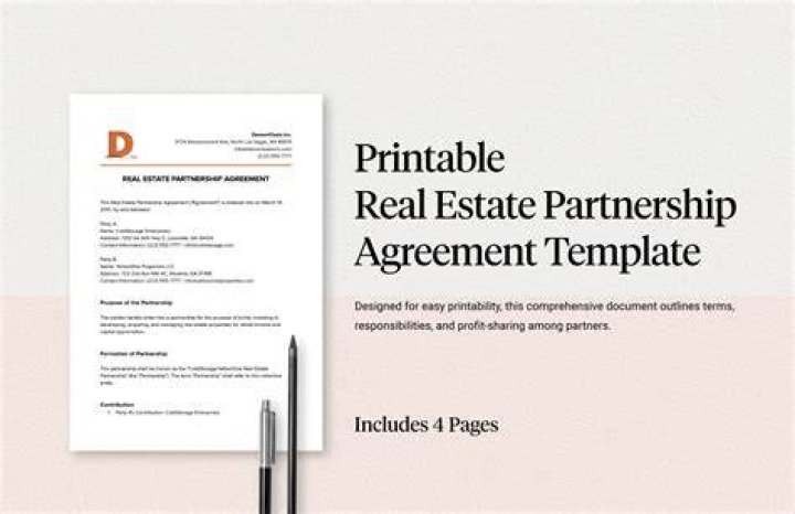 What is a cooperation agreement in real estate?