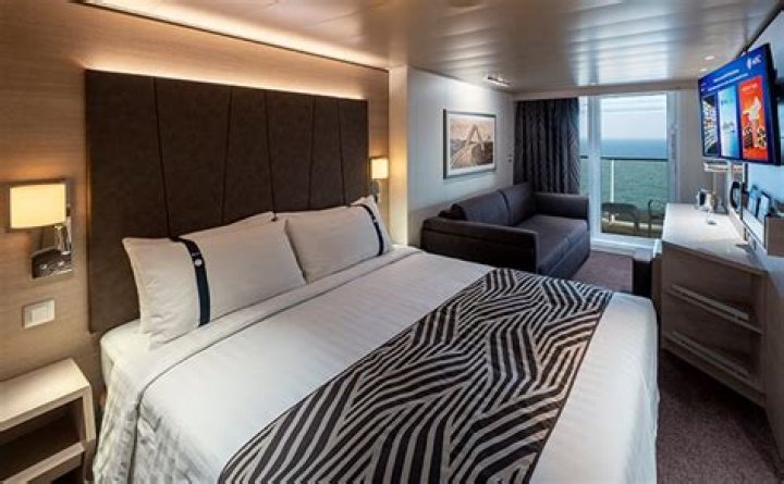 What is a deluxe balcony?