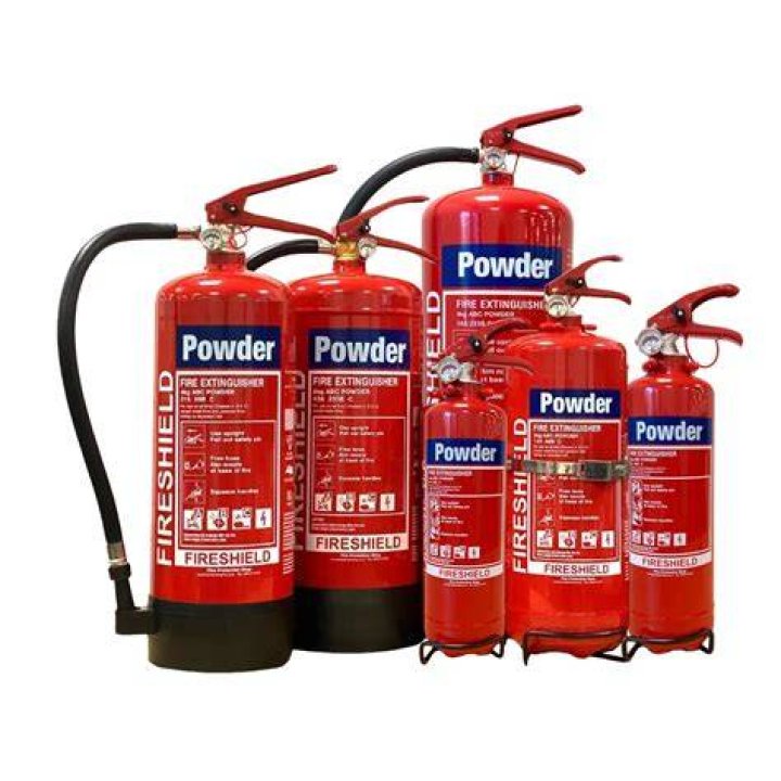 What is a dry powder fire extinguisher?