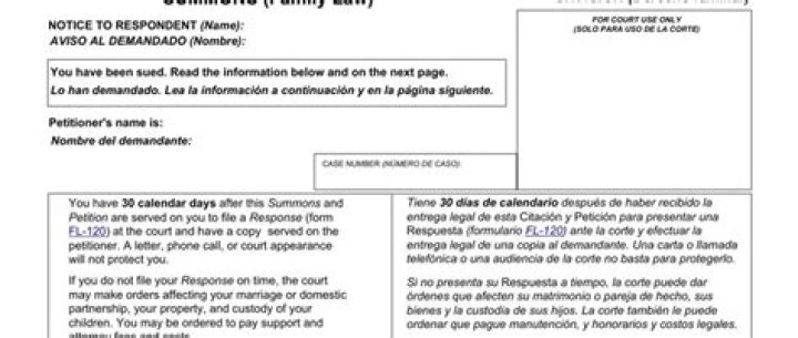 What is a FL 110 form?