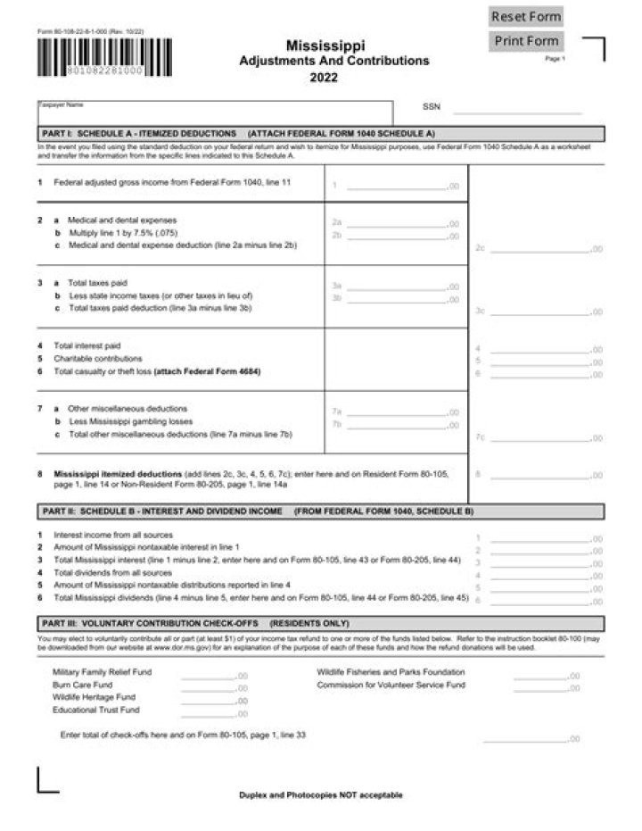 What is a Form 80 108?