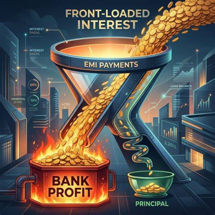 What is a front loaded interest loan?