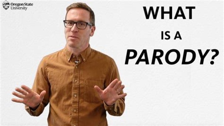 What is a parody easy definition?