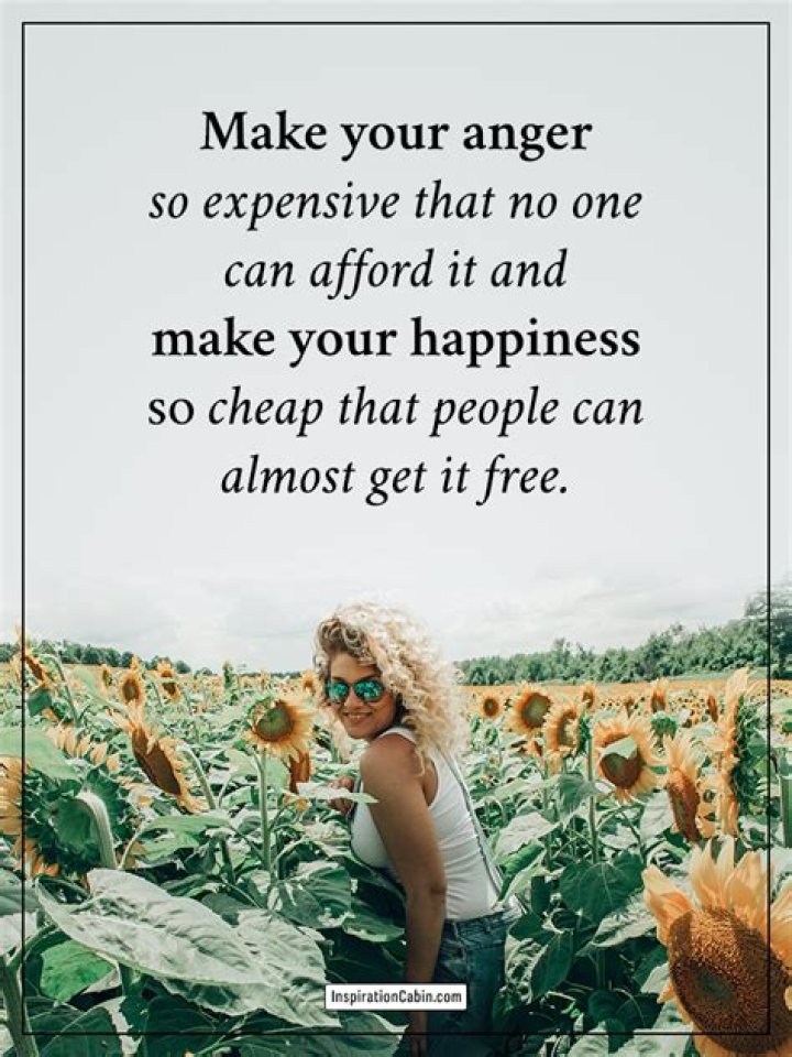 What is a quote about anger?