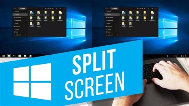 What is a split focusing screen?