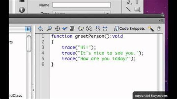 What is ActionScript class?