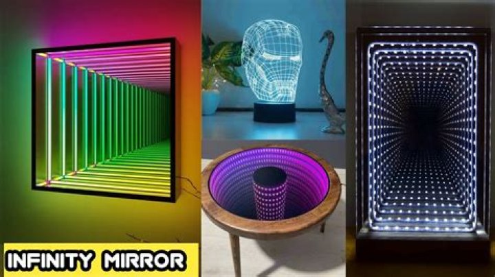 What is an infinity mirror used for?