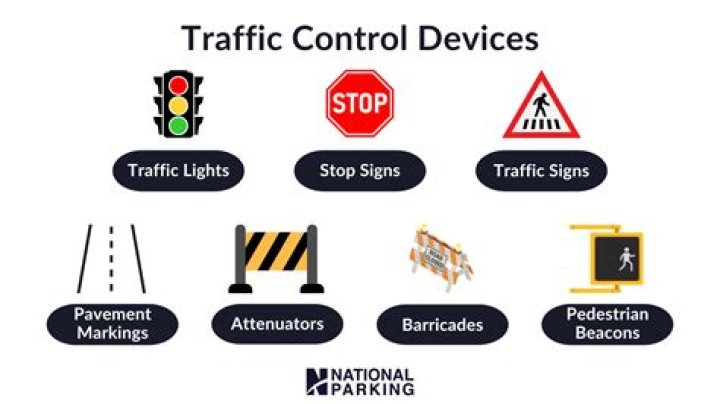 What is an official traffic control device?