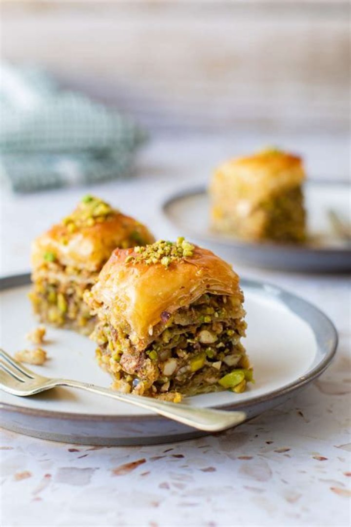 What is authentic baklava made of?