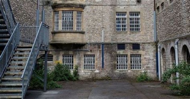 What is being filmed at Shepton Mallet prison?