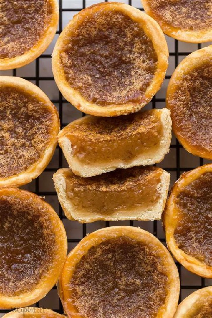 What is butter tart filling made of?