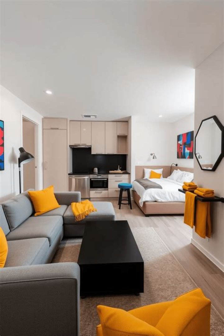 What is considered a bachelor apartment?