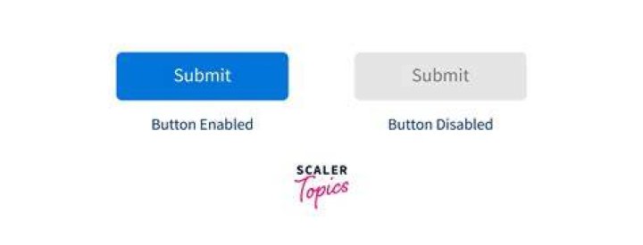 What is disabled button?
